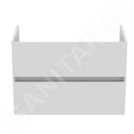 Ideal Standard Eurovit - Meuble-lavabo, 55x80x44 cm, 2 tiroirs, blanc brillant R0263WG