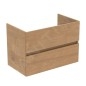 Ideal Standard Eurovit - Meuble-lavabo, 55x80x44 cm, 2 tiroirs, chêne R0263Y8 Ideal Standard Eurovit - Meuble-lavabo, 55x80x44 cm, 2 tiroirs, chêne R0263Y8