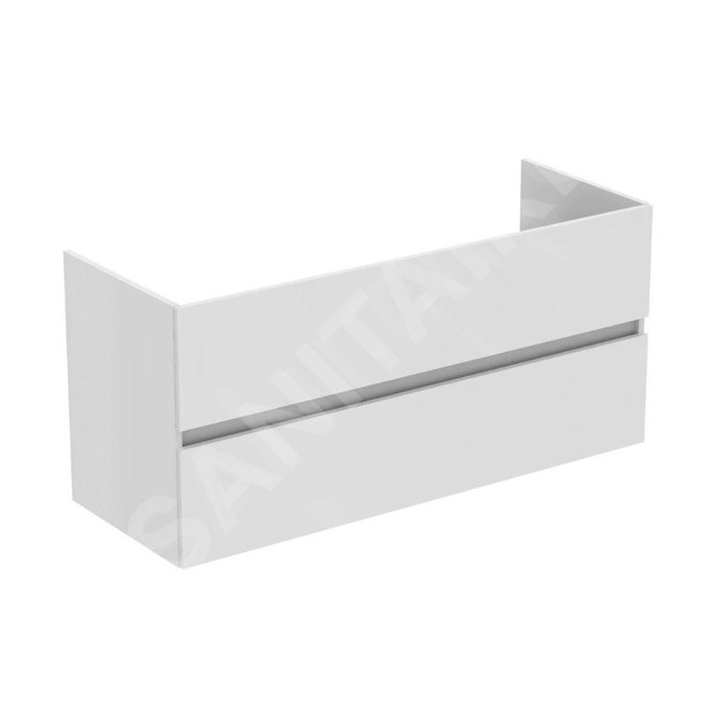 Ideal Standard Eurovit - Meuble-lavabo, 55x120x44 cm, 2 tiroirs, blanc brillant R0266WG Ideal Standard Eurovit - Meuble-lavabo, 55x120x44 cm, 2 tiroirs, blanc brillant R0266WG