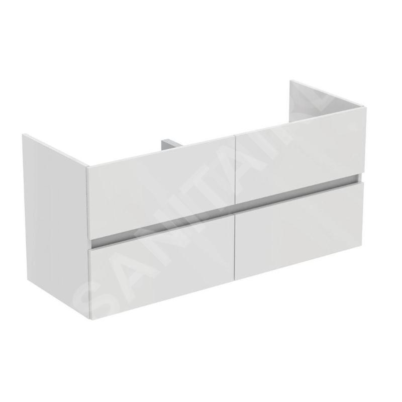 Ideal Standard Eurovit - Meuble-lavabo, 55x120x44 cm, 4 tiroirs, blanc brillant R0267WG Ideal Standard Eurovit - Meuble-lavabo, 55x120x44 cm, 4 tiroirs, blanc brillant R0267WG