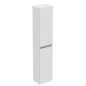 Ideal Standard Eurovit - Armoire haute, 150x30x24 cm, 2 portes, charnières G/D, blanc brillant R0268WG