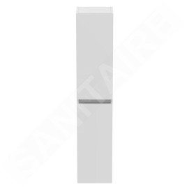 Ideal Standard Eurovit - Armoire haute, 150x30x24 cm, 2 portes, charnières G/D, blanc brillant R0268WG