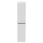 Ideal Standard Eurovit - Armoire haute, 150x30x24 cm, 2 portes, charnières G/D, blanc brillant R0268WG