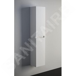 Ideal Standard Eurovit - Armoire haute, 150x30x24 cm, 2 portes, charnières G/D, blanc brillant R0268WG