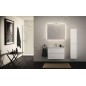 Ideal Standard Eurovit - Armoire haute, 150x30x24 cm, 2 portes, charnières G/D, blanc brillant R0268WG