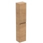 Ideal Standard Eurovit - Armoire haute, 150x30x24 cm, 2 portes, charnières G/D, chêne R0268Y8