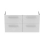Ideal Standard i.Life A - Meuble-lavabo, 63x120x44 cm, 4 tiroirs, blanc mat T5513DU Ideal Standard i.Life A - Meuble-lavabo, 63x120x44 cm, 4 tiroirs, blanc mat T5513DU