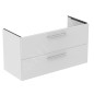 Ideal Standard i.Life B - Meuble-lavabo, 63x120x51 cm, 2 tiroirs, blanc mat T5514DU Ideal Standard i.Life B - Meuble-lavabo, 63x120x51 cm, 2 tiroirs, blanc mat T5514DU