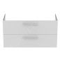 Ideal Standard i.Life B - Meuble-lavabo, 63x120x51 cm, 2 tiroirs, blanc mat T5514DU Ideal Standard i.Life B - Meuble-lavabo, 63x120x51 cm, 2 tiroirs, blanc mat T5514DU