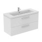 Ideal Standard i.Life B - Meuble-lavabo, 63x120x51 cm, 2 tiroirs, blanc mat T5514DU Ideal Standard i.Life B - Meuble-lavabo, 63x120x51 cm, 2 tiroirs, blanc mat T5514DU