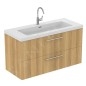 Ideal Standard i.Life B - Meuble-lavabo, 63x120x51 cm, 2 tiroirs, chêne naturel T5514NX Ideal Standard i.Life B - Meuble-lavabo, 63x120x51 cm, 2 tiroirs, chêne naturel T5514NX