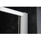 Aqualine Amico - Porte de douche pliante 1040-1220x1850 mm, verre clair/blanc G100 Aqualine Amico - Porte de douche pliante 1040-1220x1850 mm, verre clair/blanc G100