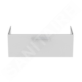 Ideal Standard i.Life B - Meuble-lavabo, 44x120x51 cm, 1 tiroir, blanc mat T5515DU