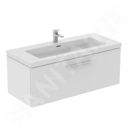 Ideal Standard i.Life B - Meuble-lavabo, 44x120x51 cm, 1 tiroir, blanc mat T5515DU