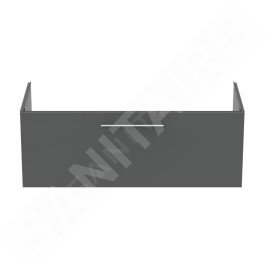 Ideal Standard i.Life B - Meuble-lavabo 44x120x51 cm, 1 tiroir, quartz gris mat T5515NG