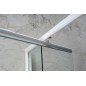 Aqualine Amico - Porte de douche pliante 1040-1220x1850 mm, verre clair/blanc G100 Aqualine Amico - Porte de douche pliante 1040-1220x1850 mm, verre clair/blanc G100