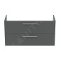 Ideal Standard i.Life B - Meuble lavabo, 63x120x51 cm, 2 tiroirs, gauche, gris mat quartz T5586NG Ideal Standard i.Life B - Meuble lavabo, 63x120x51 cm, 2 tiroirs, gauche, gris mat quartz T5586NG