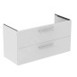 Ideal Standard i.Life B - Meuble-lavabo, 63x120x51 cm, 2 tiroirs, droite, blanc mat T5587DU Ideal Standard i.Life B - Meuble-lavabo, 63x120x51 cm, 2 tiroirs, droite, blanc mat T5587DU