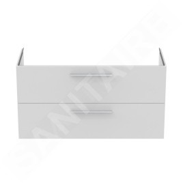Ideal Standard i.Life B - Meuble-lavabo, 63x120x51 cm, 2 tiroirs, droite, blanc mat T5587DU