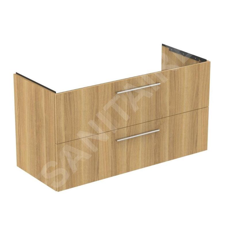 Ideal Standard i.Life B - Meuble-lavabo, 63x120x51 cm, 2 tiroirs, droite, chêne naturel T5587NX Ideal Standard i.Life B - Meuble-lavabo, 63x120x51 cm, 2 tiroirs, droite, chêne naturel T5587NX