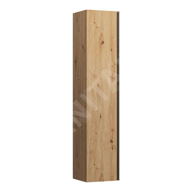 Laufen Meda - Armoire haute, 165x35x34 cm, 1 porte, charnières à gauche, chêne H4216510112671