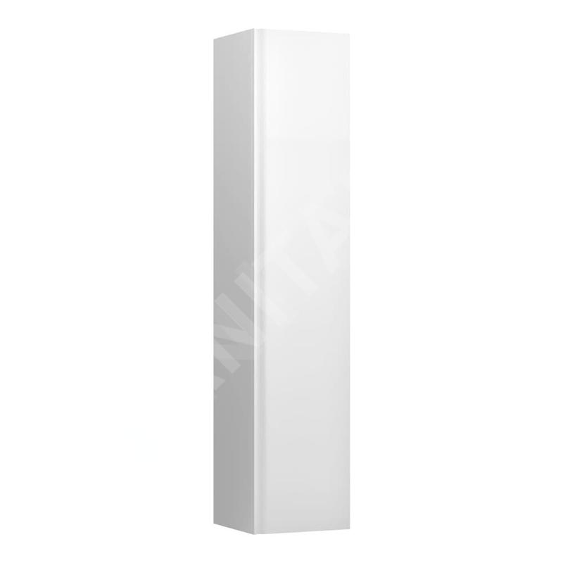 Laufen Meda - Armoire haute, 165x35x34 cm, 1 porte, charnières à droite, blanc mat H4216520112601