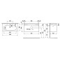 Laufen Lua - Meuble avec lavabo, 51x97x44 cm, 2 tiroirs, blanc mat H8600882601041 Laufen Lua - Meuble avec lavabo, 51x97x44 cm, 2 tiroirs, blanc mat H8600882601041