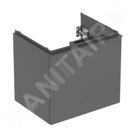 Geberit Acanto - Meuble lavabo, 59x54x48 cm, 1 tiroir, lave 503.003.JK.1