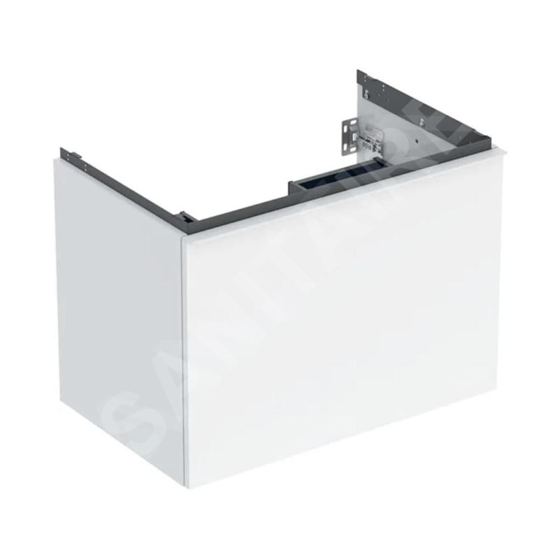 Geberit Acanto - Meuble lavabo, 74x54x48 cm, 1 tiroir, blanc brillant 503.004.01.1 Geberit Acanto - Meuble lavabo, 74x54x48 cm, 1 tiroir, blanc brillant 503.004.01.1