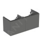 Geberit Acanto - Meuble lavabo, 118x54x48 cm, 2 tiroirs, lave 503.007.JK.1 Geberit Acanto - Meuble lavabo, 118x54x48 cm, 2 tiroirs, lave 503.007.JK.1