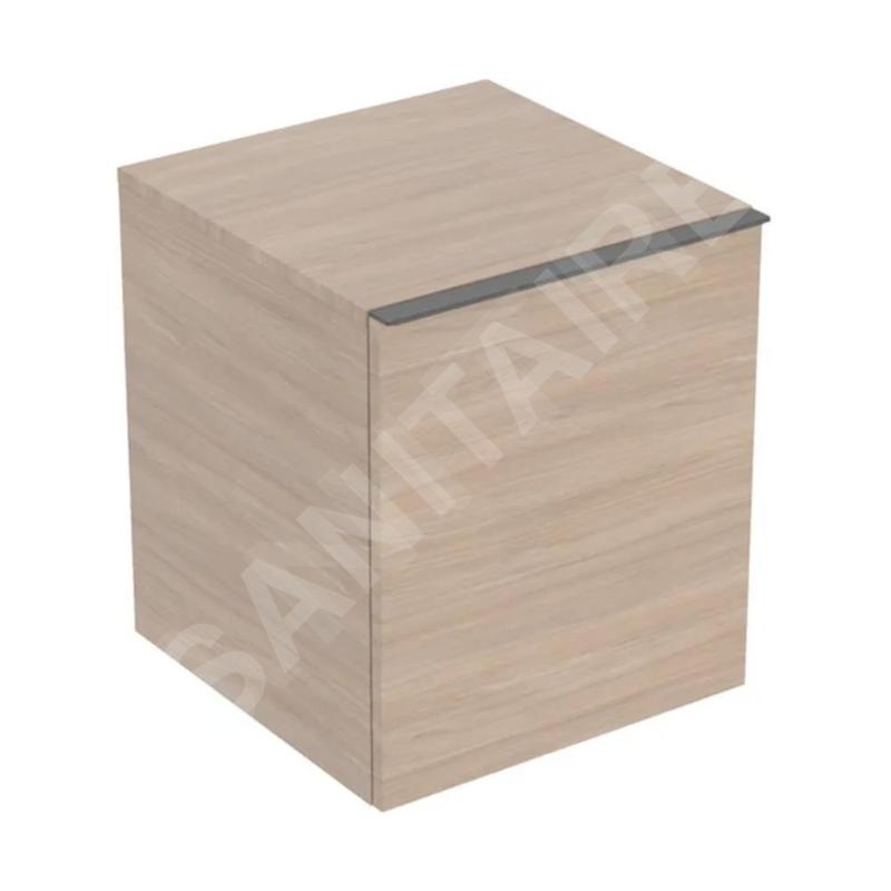 Geberit Acanto - Meuble latéral 45x52x48 cm, 1 tiroir, chêne 503.010.JH.1