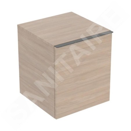 Geberit Acanto - Meuble latéral 45x52x48 cm, 1 tiroir, chêne 503.010.JH.1