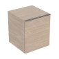 Geberit Acanto - Meuble latéral 45x52x48 cm, 1 tiroir, chêne 503.010.JH.1
