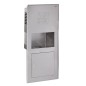 Sanela Lavabos en inox - Lavabo multifonctionnel en inox, montage avant, antivandalisme, mat SLUN 70P