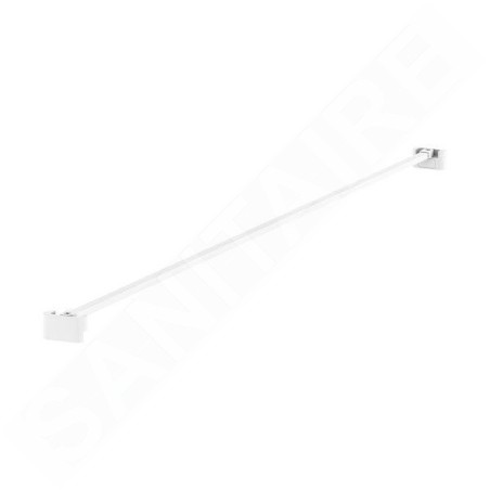 Ravak Accessoires - Barre de fixation pour paravent de baignoire VSKA Rosa, blanc B120000002