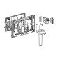 Geberit Accessoires - Tiroir pour stick de nettoyage Duofresh, chromé brillant 115.062.21.1