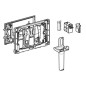 Geberit Accessoires - Tiroir pour stick de nettoyage Duofresh, chromé brillant 115.063.21.1