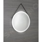 Sapho Miroirs - Miroir Orbiter avec éclairage LED, diamètre 600 mm, noir mat ORL060 Sapho Miroirs - Miroir Orbiter avec éclairage LED, diamètre 600 mm, noir mat ORL060