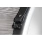 Sapho Miroirs - Miroir Orbiter avec éclairage LED, diamètre 600 mm, noir mat ORL060 Sapho Miroirs - Miroir Orbiter avec éclairage LED, diamètre 600 mm, noir mat ORL060