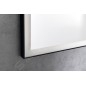 Sapho Miroirs - Mirroir Venero avec éclairage LED, 600x800 mm, noir LG260 Sapho Miroirs - Mirroir Venero avec éclairage LED, 600x800 mm, noir LG260