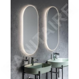 Sapho Miroirs - Miroir Minox avec éclairage LED, 500x1000 mm MX250