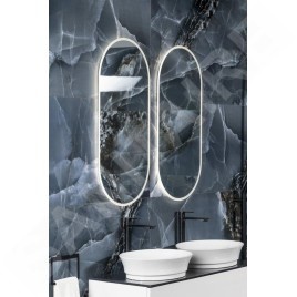 Sapho Miroirs - Miroir Minox avec éclairage LED, 500x1000 mm MX250