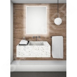 Aqualine Accessoires - Miroir Tauri avec éclairage LED, 600x800 mm TW260