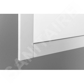 Aqualine Favolo - Miroir 700x900 mm, blanc mat FV090