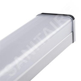 Sapho Kanlux - Luminaire LED Asten, 400x42x110 mm, 8 W, chrome 26680