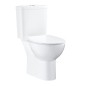 Grohe Bau Ceramic - WC combi avec réservoir et abattant softclose, rimless, DualFlush, blanc alpin 39942000 Grohe Bau Ceramic - WC combi avec réservoir et abattant softclose, rimless, DualFlush, blanc alpin 39942000