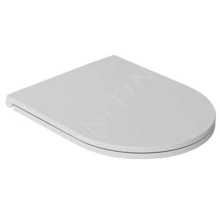 Sapho Isvea - Abattant toilette Slim, SoftClose, blanc mat 40KF0201I-S