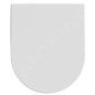 Sapho Isvea - Abattant toilette Slim, SoftClose, blanc mat 40KF0201I-S