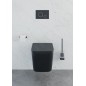 kielle Gemini II - Plaque de commande, noir mat / chrome 70207040