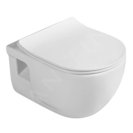 Sapho Brilla - WC suspendu, Rimless, blanc 100614